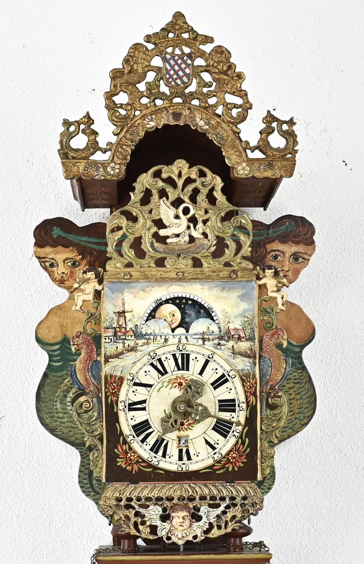Frisian chair clock - 2