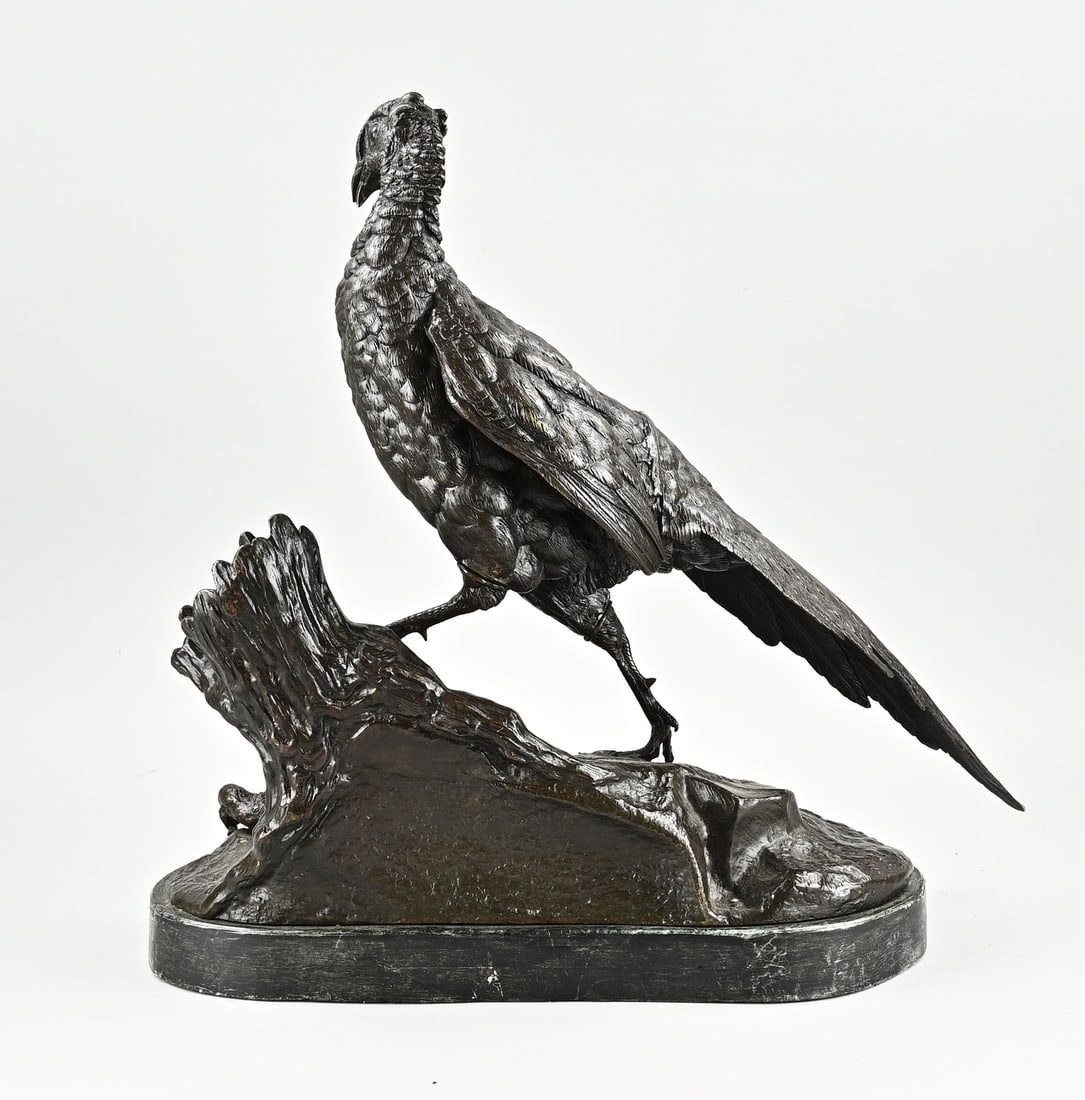 Bronze statue, Pheasant - 2