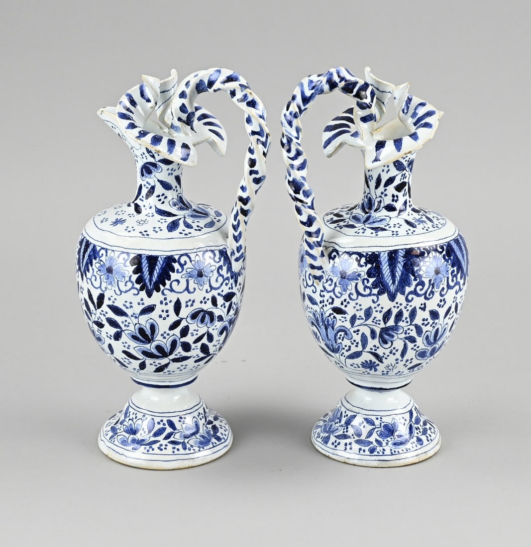 2x Rare Delft jug - 2