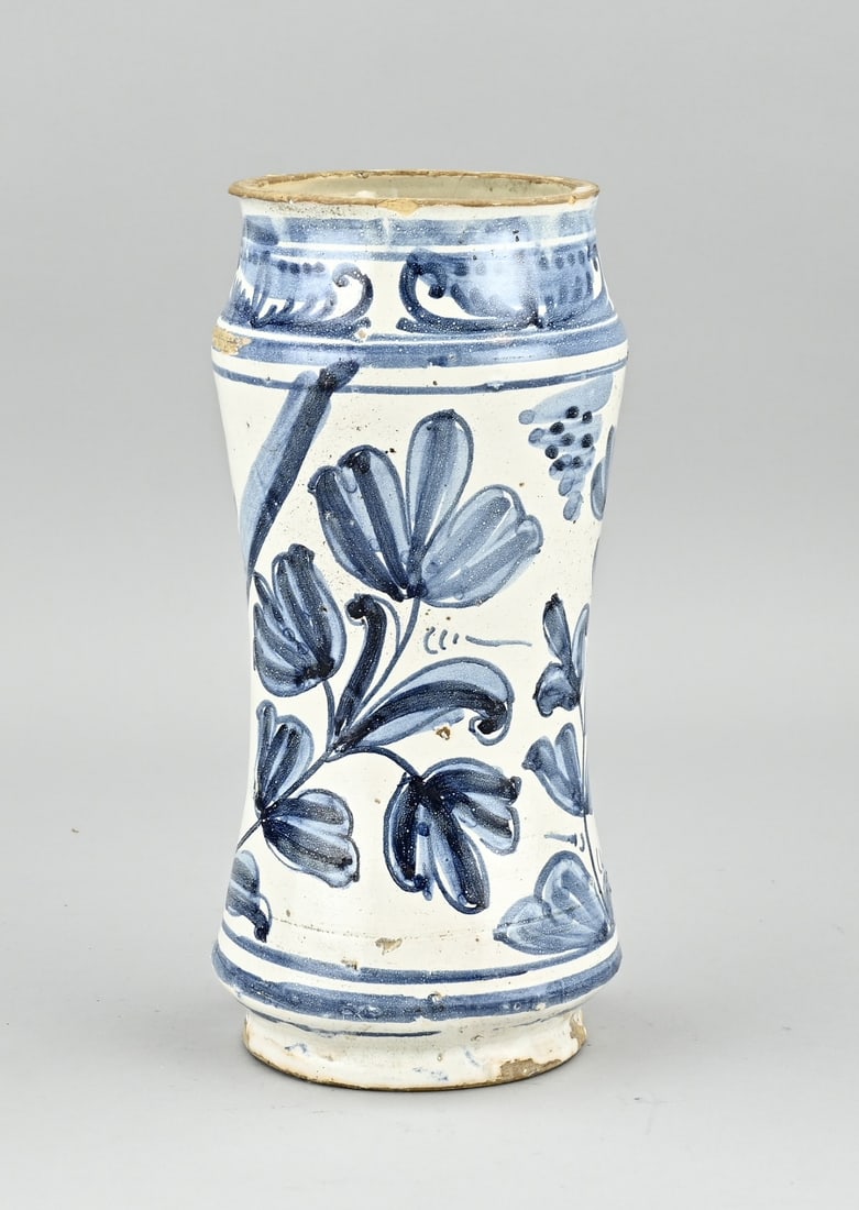 Albarello, H 27 cm. - 2