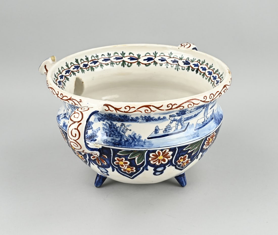 Delft cream pot - 2