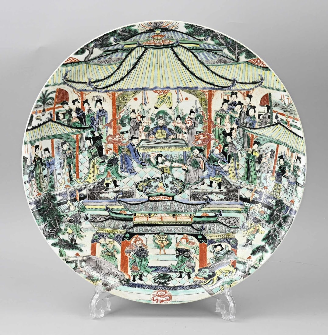 Chinese dish Ø 42 cm. (1 of 2)