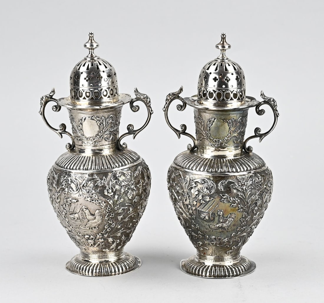 Two silver sprinklers - 2