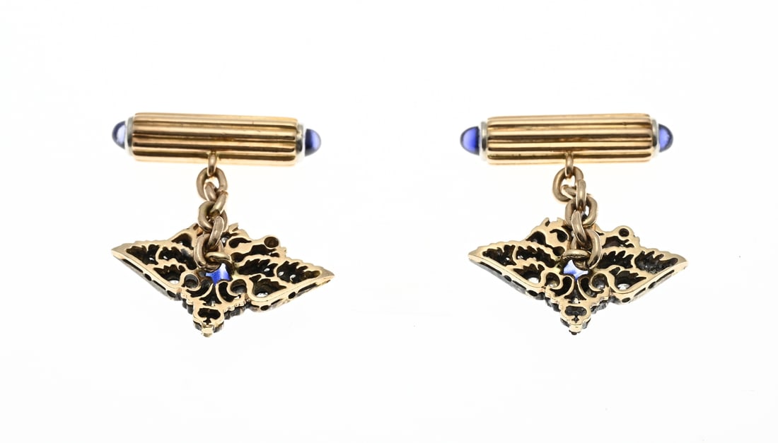Romanov gold cufflinks - 2
