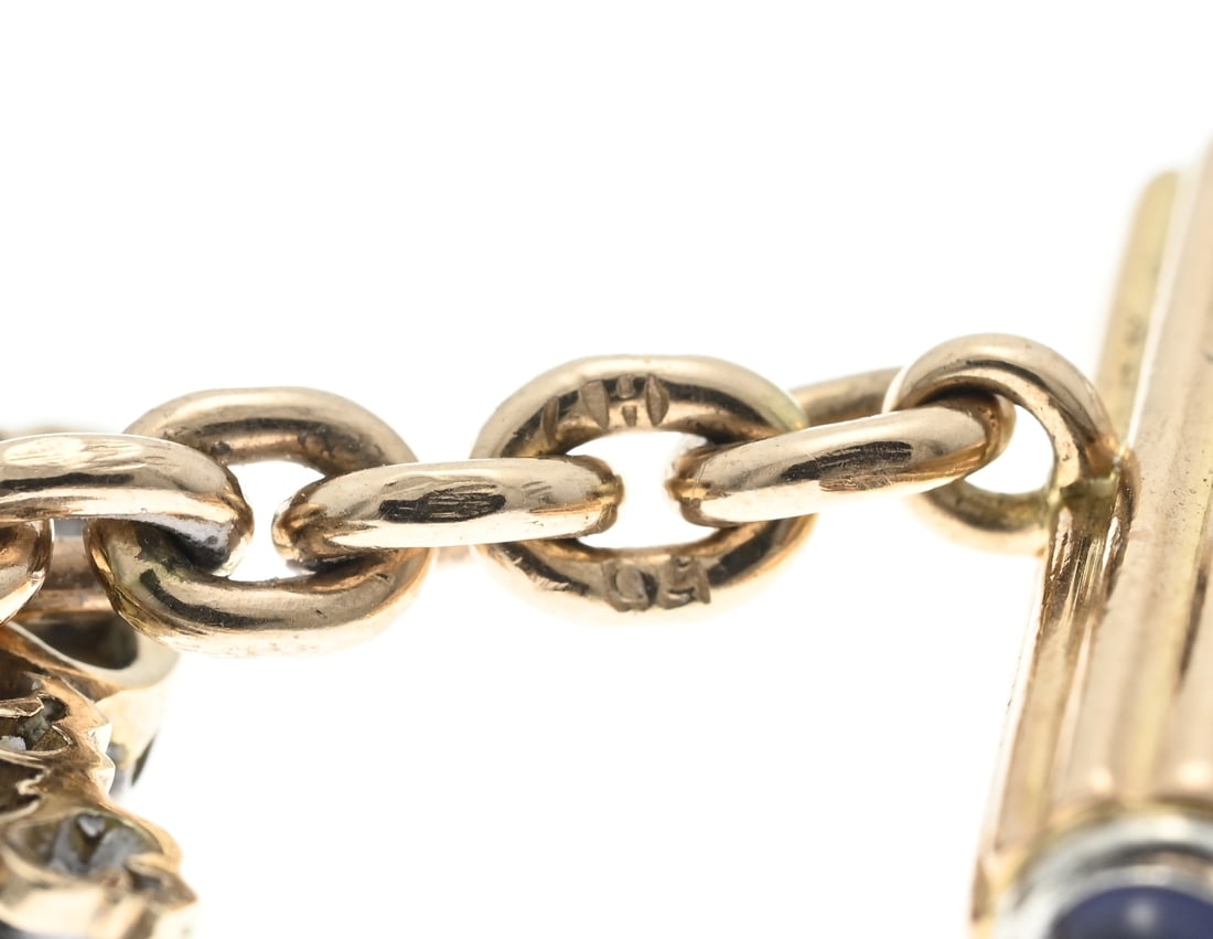 Romanov gold cufflinks - 3