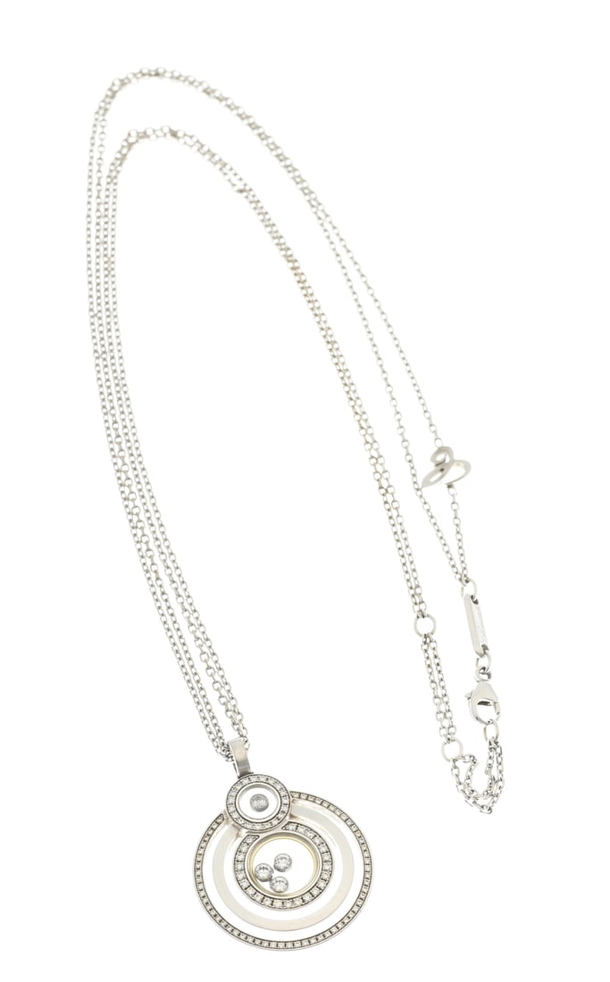 White gold chopard choker - 2