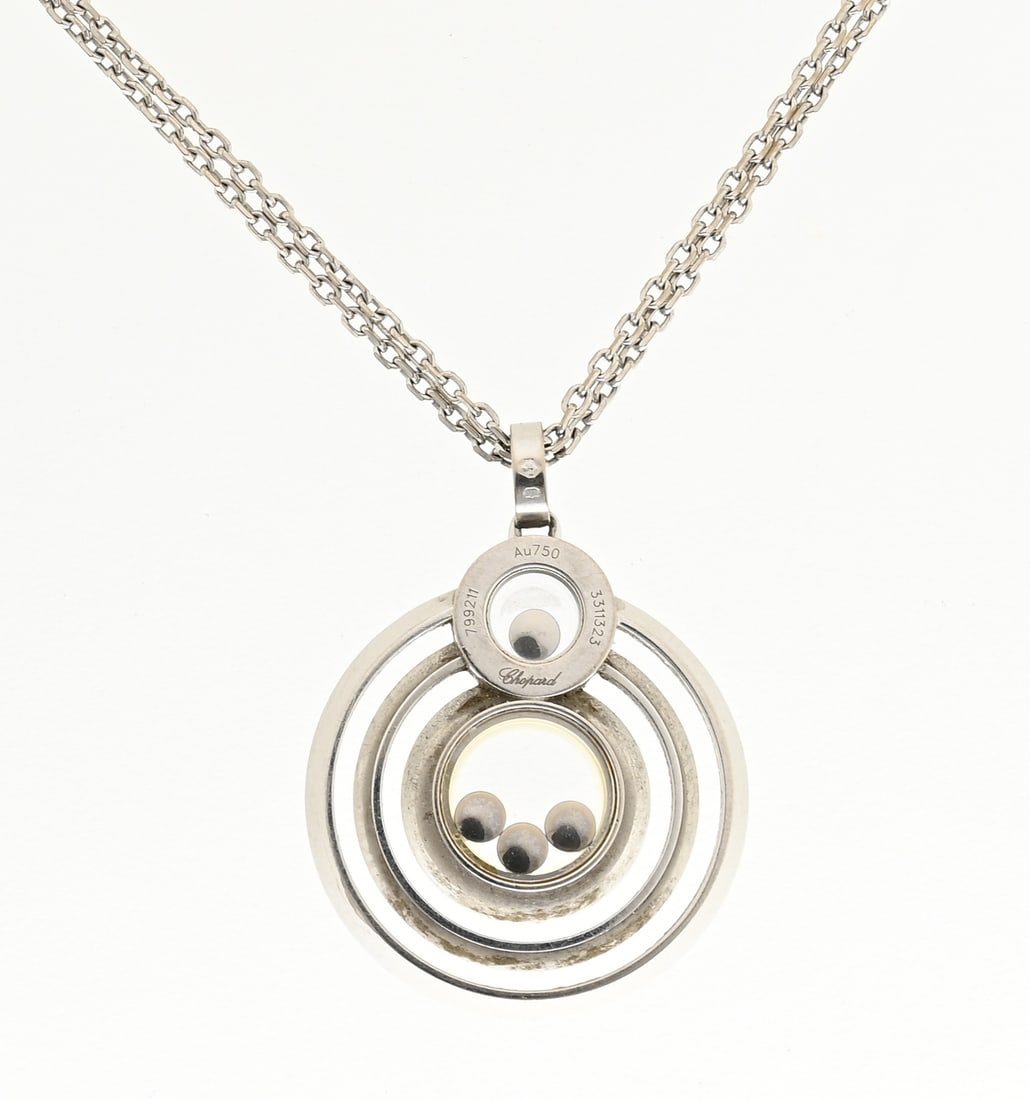 White gold chopard choker - 3