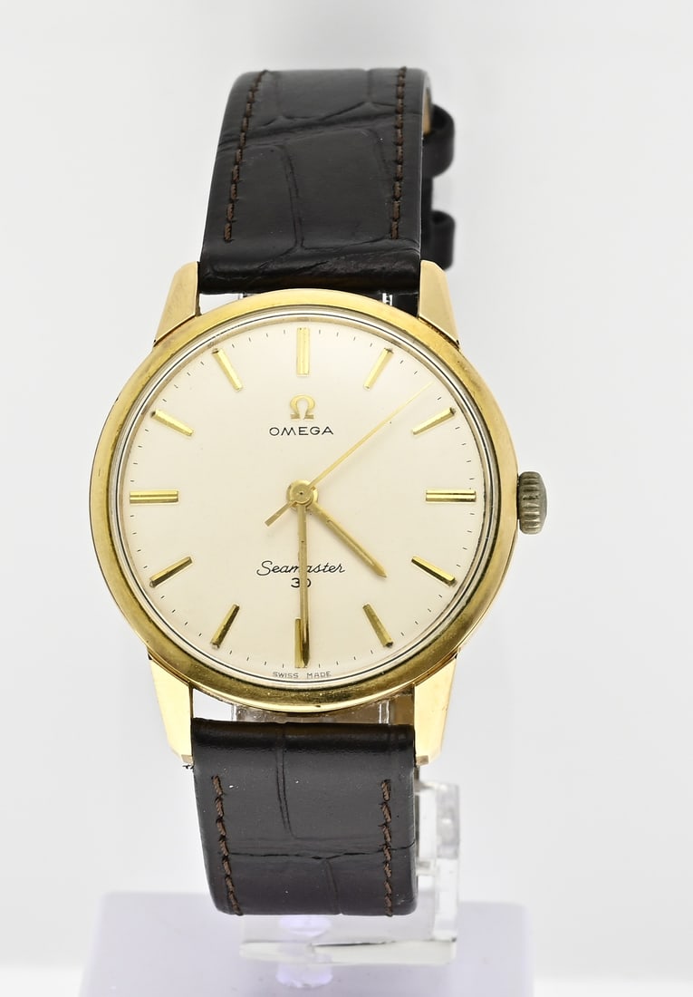 Vintage Omega seamaster, plated (1 of 2)