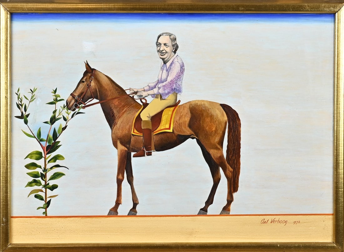 Aat Verhoog, Lady on Horseback (1 of 1)