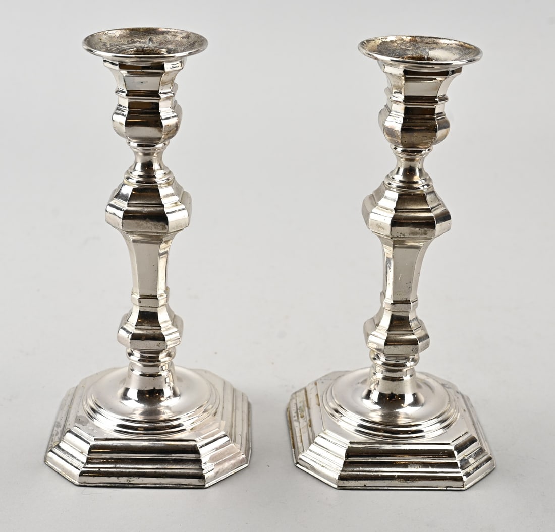 2 Silver candlesticks (1 of 1)