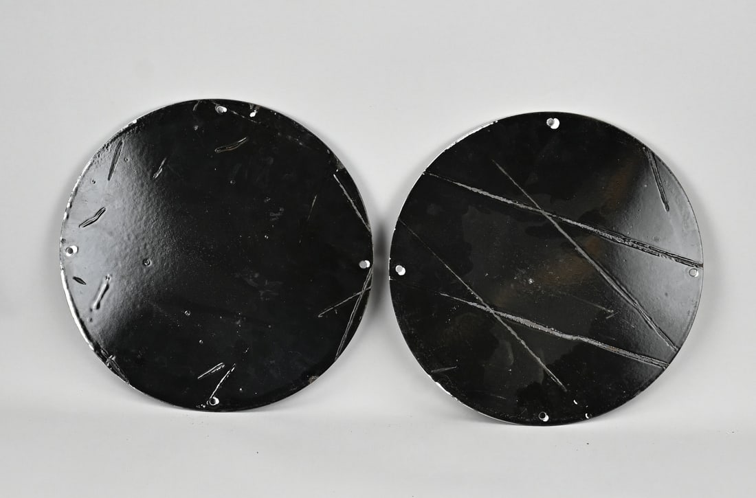 2x Enamel sign, coca cola/Mickey - 2