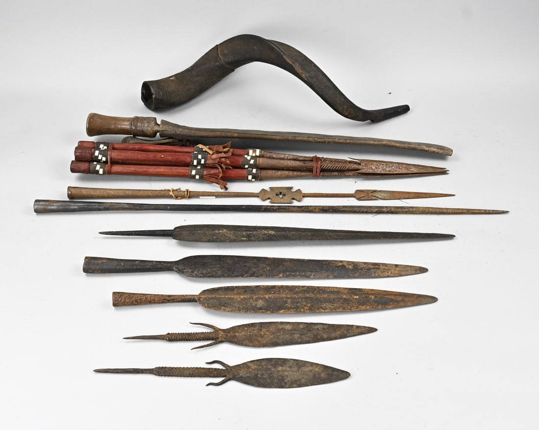 Lot of African weapons etc. (1 of 1)