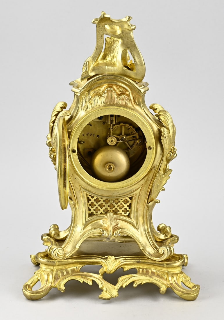 French table clock, 1860 - 2
