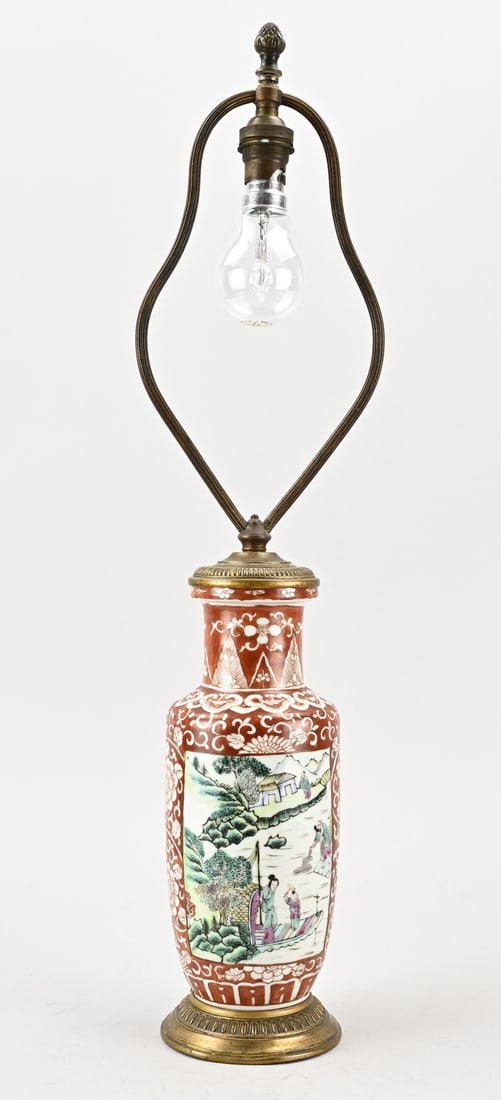 Verte family vase lamp, H 59 cm. (1 of 1)