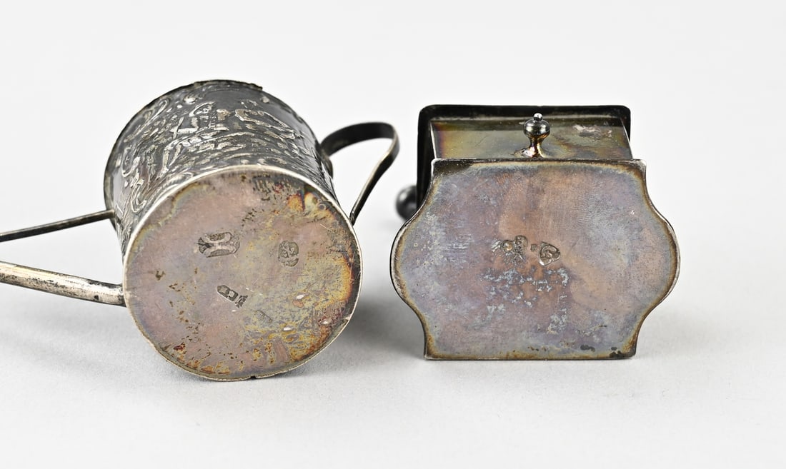 6 Silver miniatures - 2