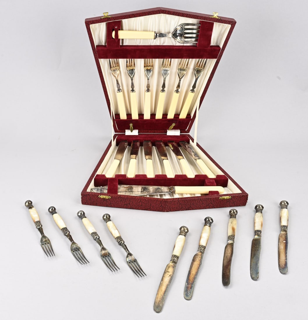 Cassette with cutlery and loose cutlery (1 of 1)