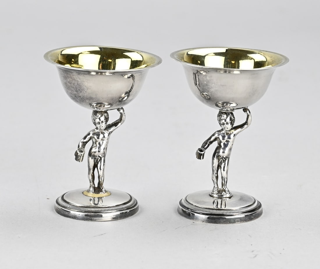 Set of silver salt cellars (1 of 1)