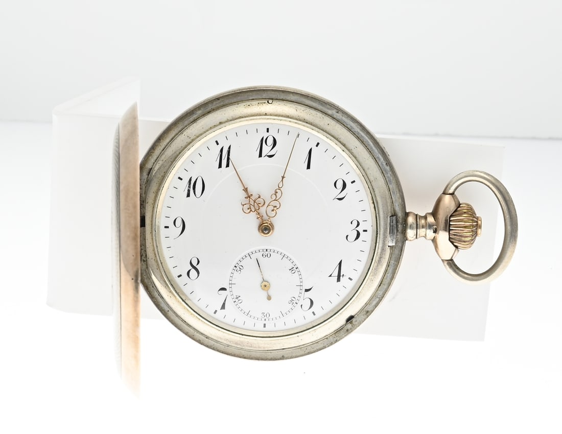 Silver pocket watch - 2