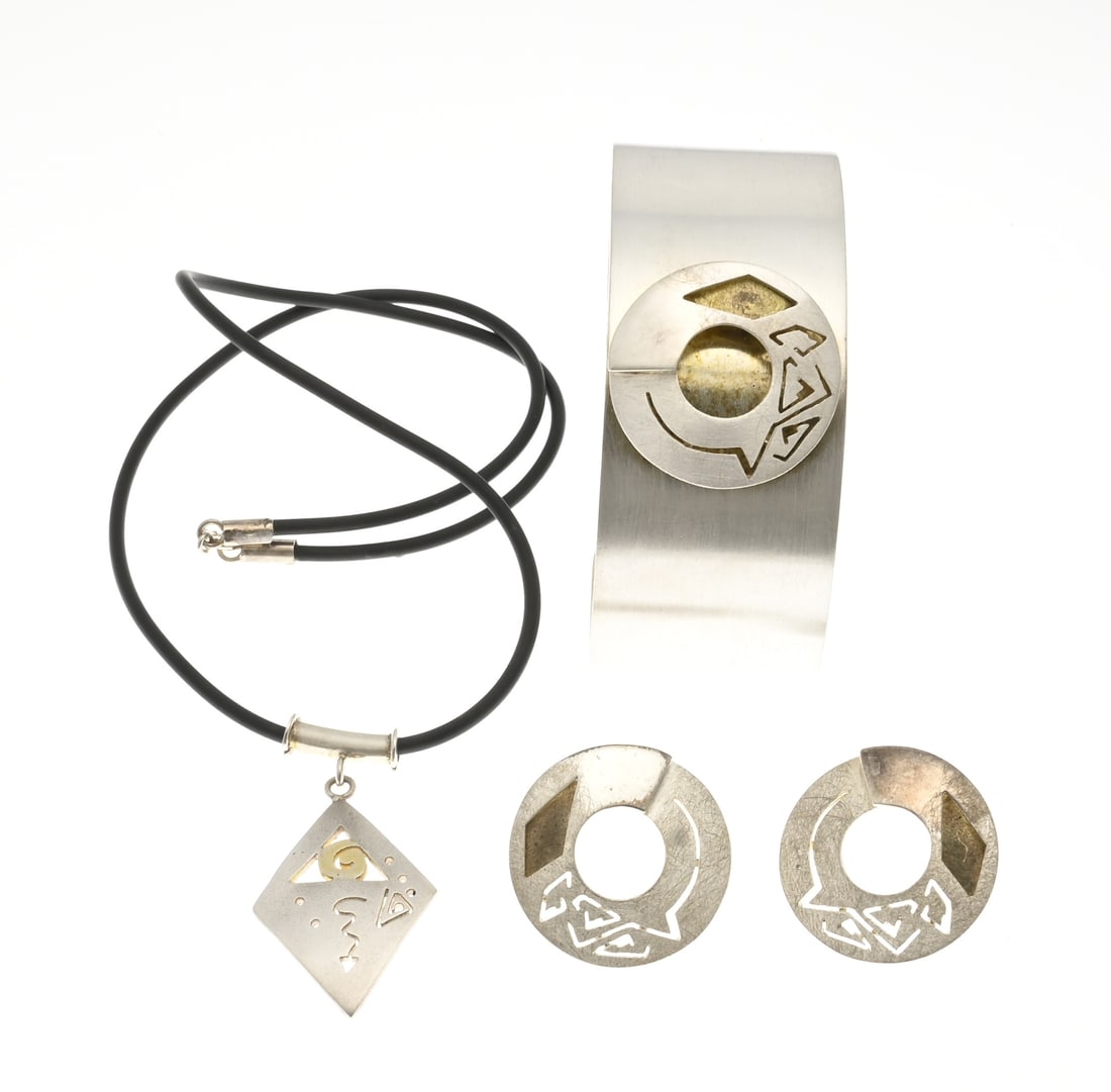 Silver designer jewelry (1 of 1)