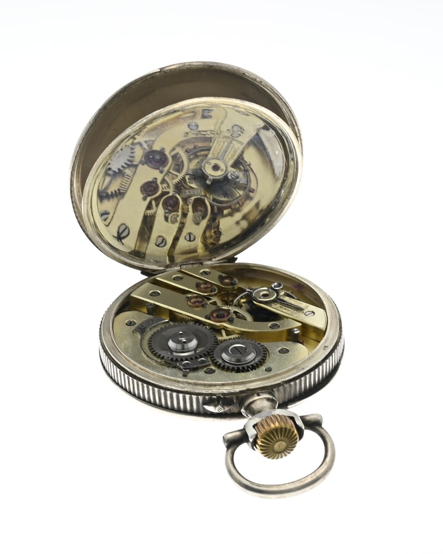 Silver pocket watch - 2