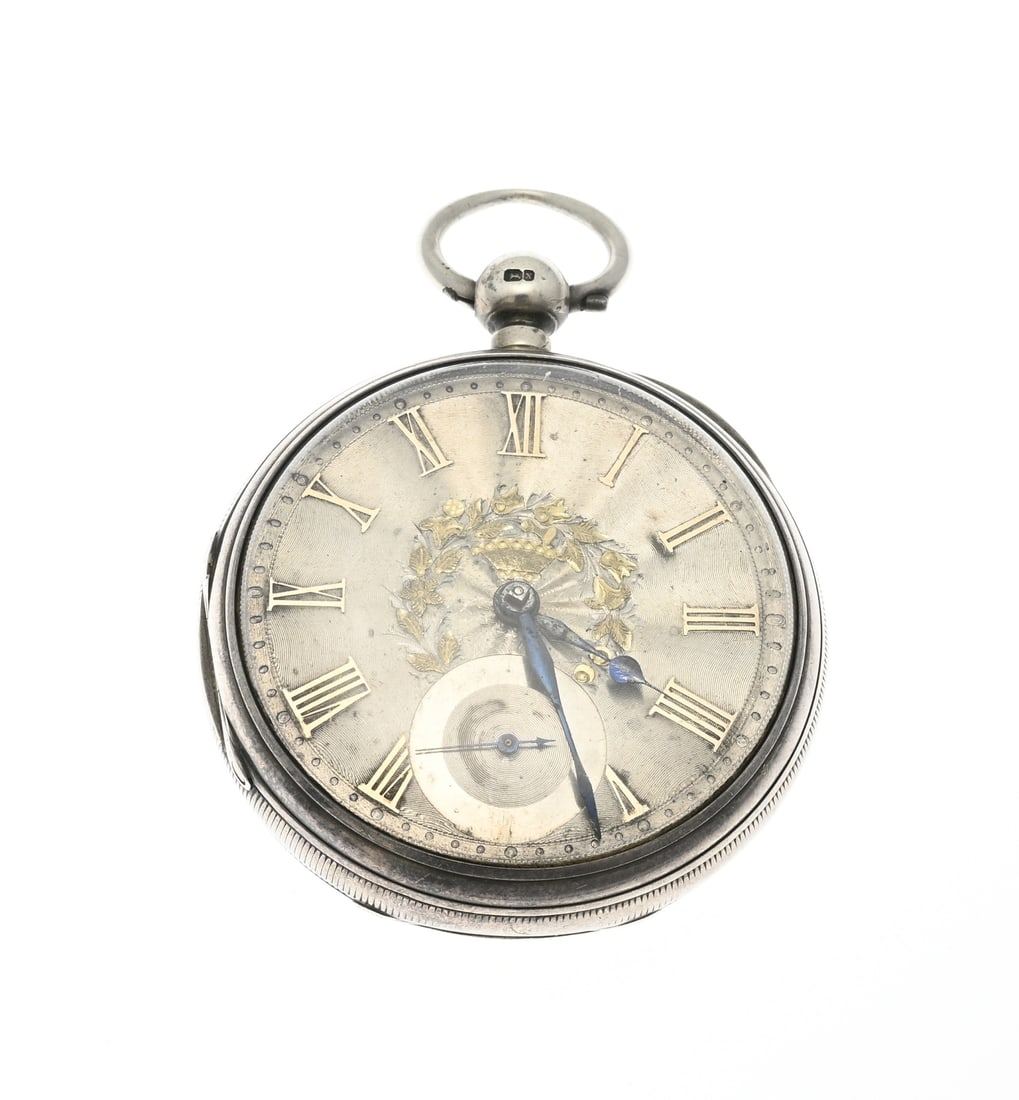 Silver pocket watch (1 of 2)