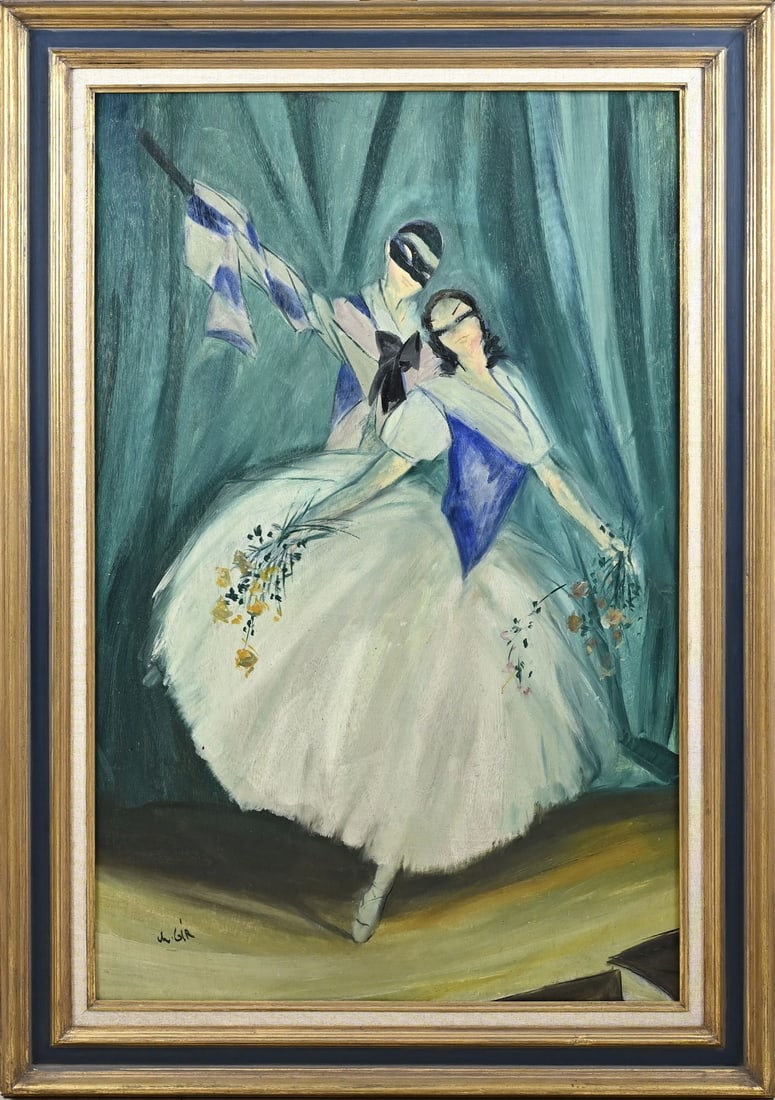 Charles Felix Gir, Dancing with Pierrot (1 of 1)