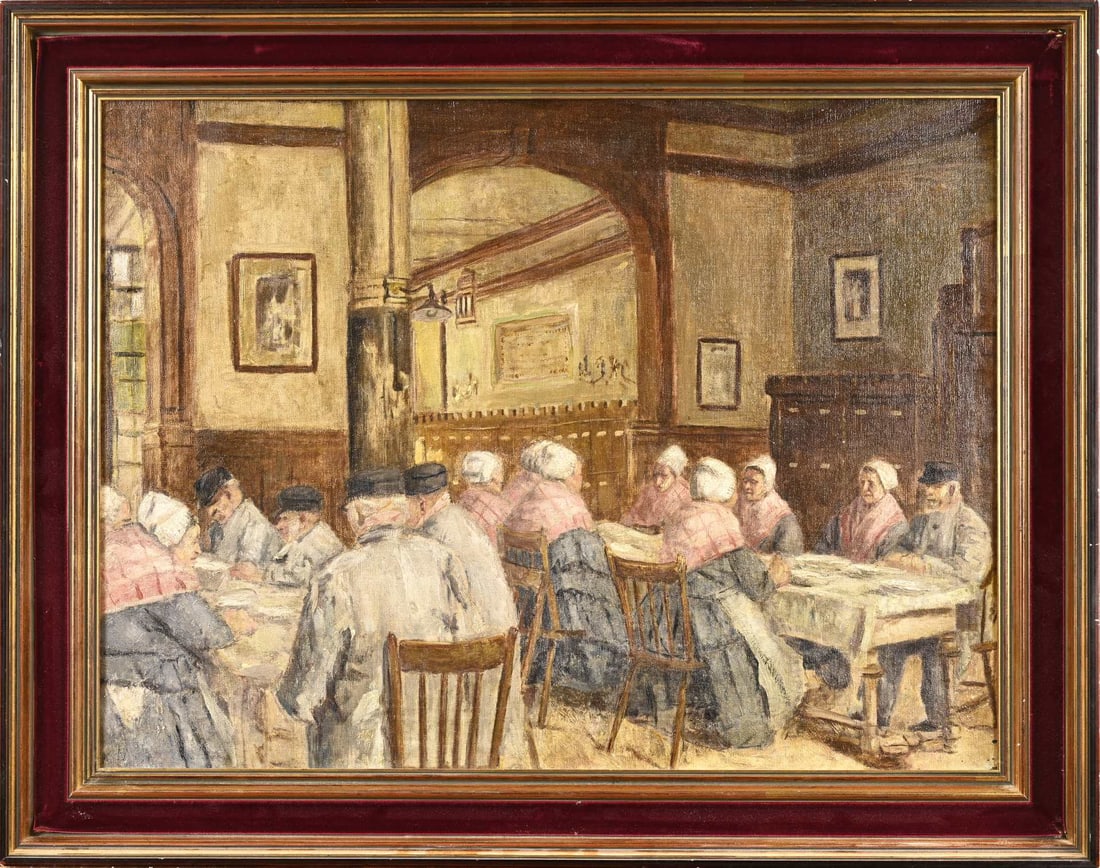 Anton Ridder van Rappard? Peasant party in a country house (1 of 1)