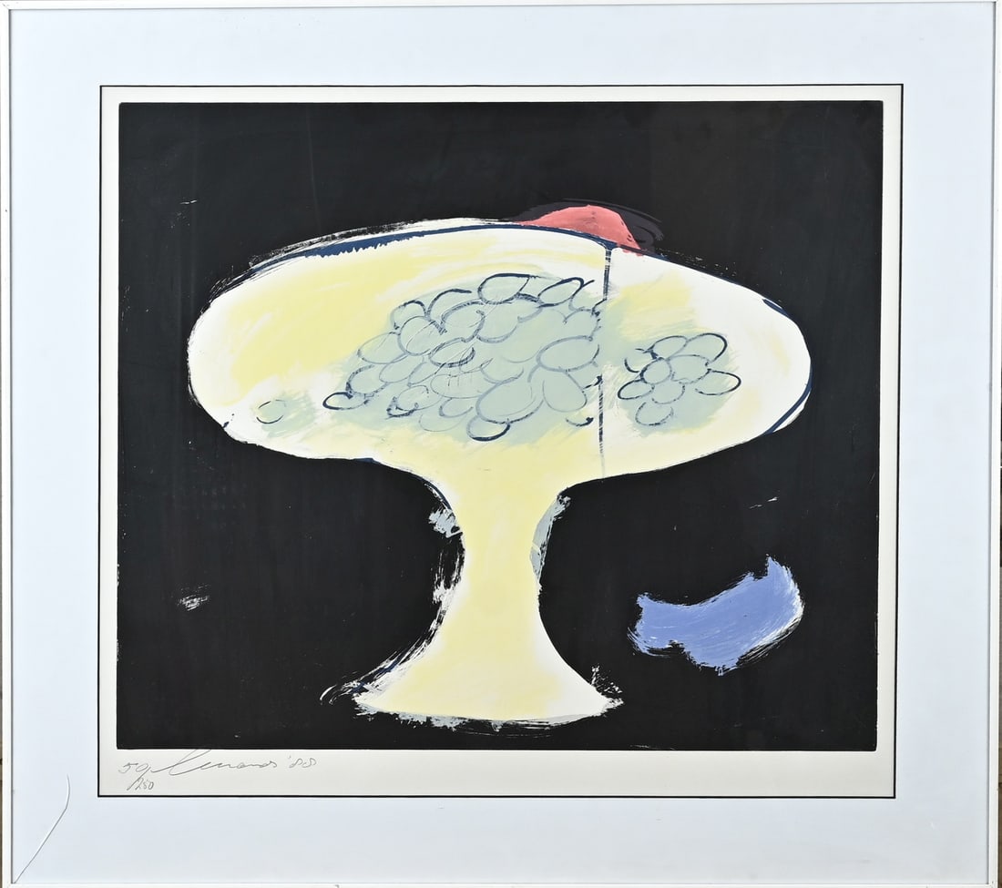 Eugène Brands, Fantasy performance: Lithograph, Eugène Brands, 1988. 1913 - 2002. No. 50/250. Fantasy performance. Dimensions: H 60 x W 66 cm. In good condition.