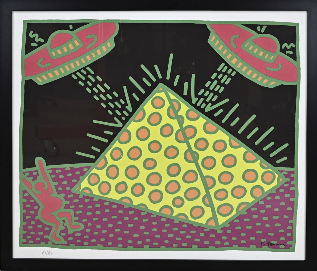 Keith Haring, Cheese and sombreros (1 of 1)