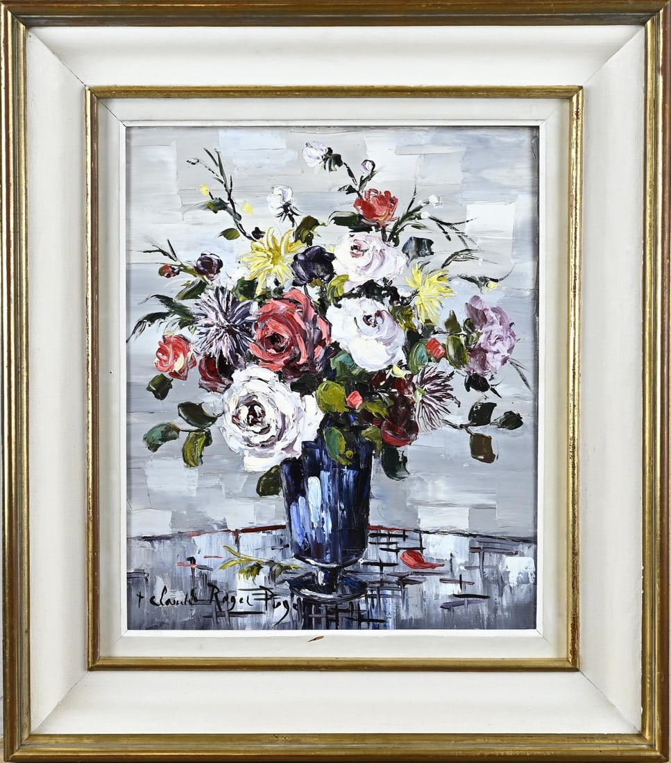 Roger Puget, Vase with flowers (1 of 1)