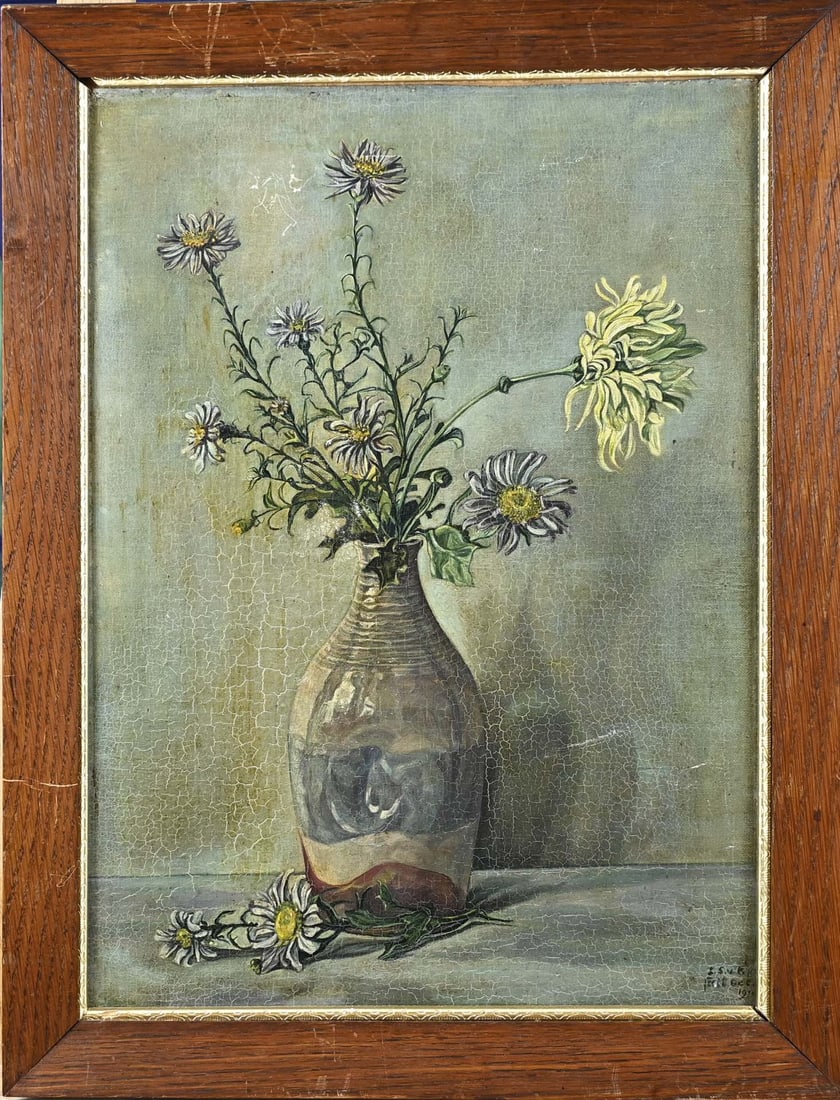 Monogram ISVB, Chris Lanooy vase with flowers (1 of 1)