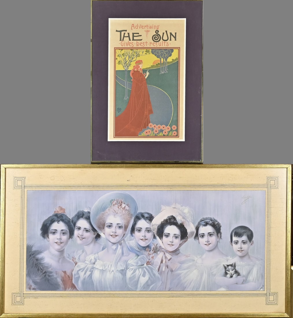 2x Old/antique print (1 of 1)