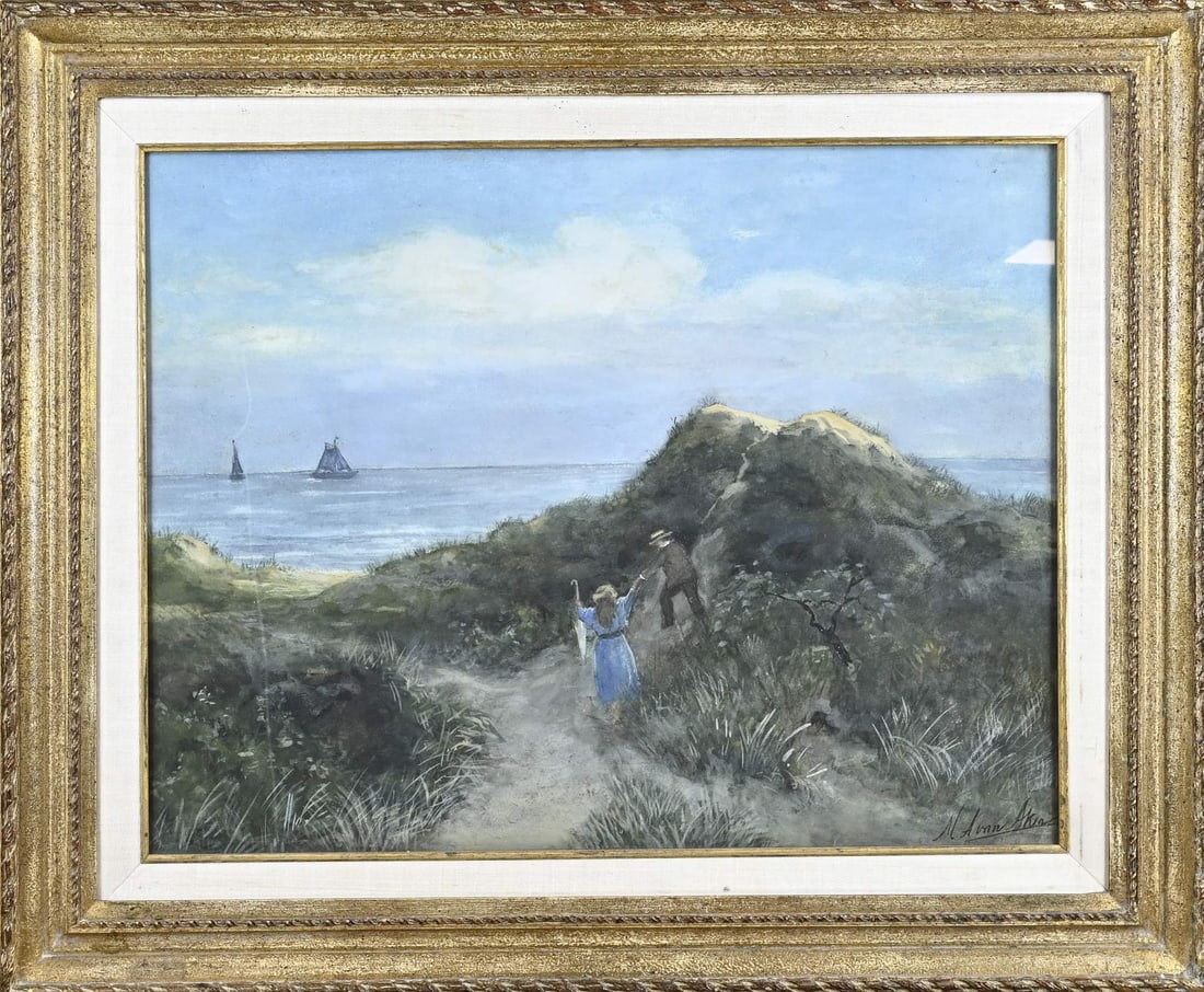 MA van Aken, Figures in the Dunes (1 of 1)
