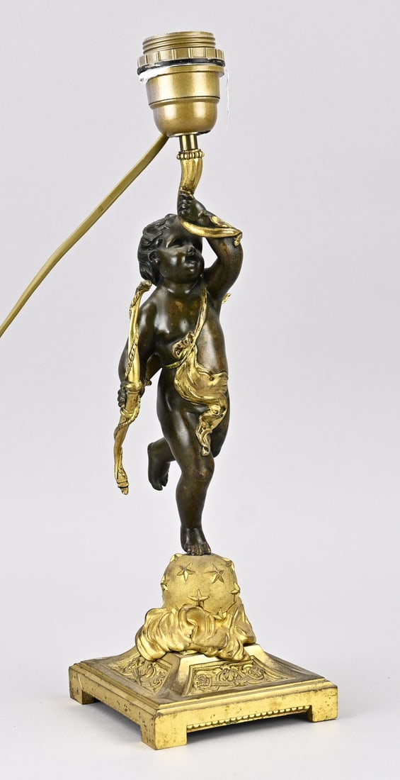 Lamp base, H 39 cm. (1 of 2)