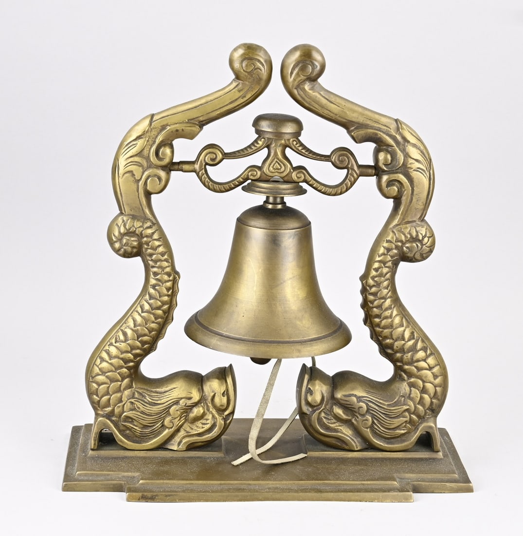 Ship's bell with dolphins (1 of 1)