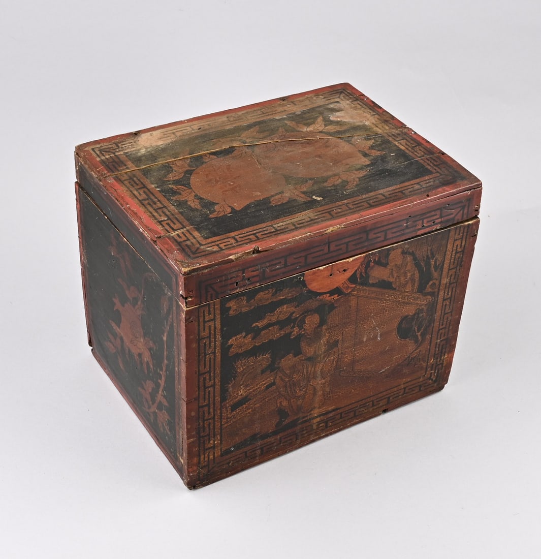 Oriental tea chest - 2