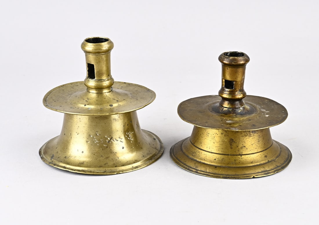 Set of bronze candlesticks (1 of 3)