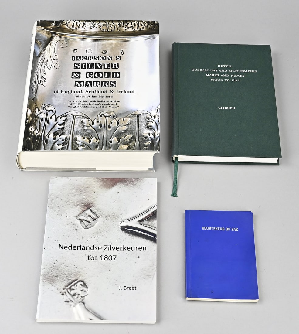 4x Book, (silver hallmarks) (1 of 1)