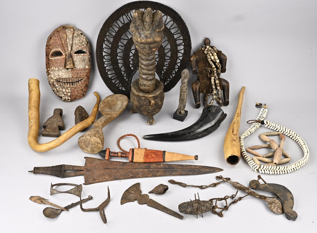 Lot of old/antique ethnographica (1 of 1)