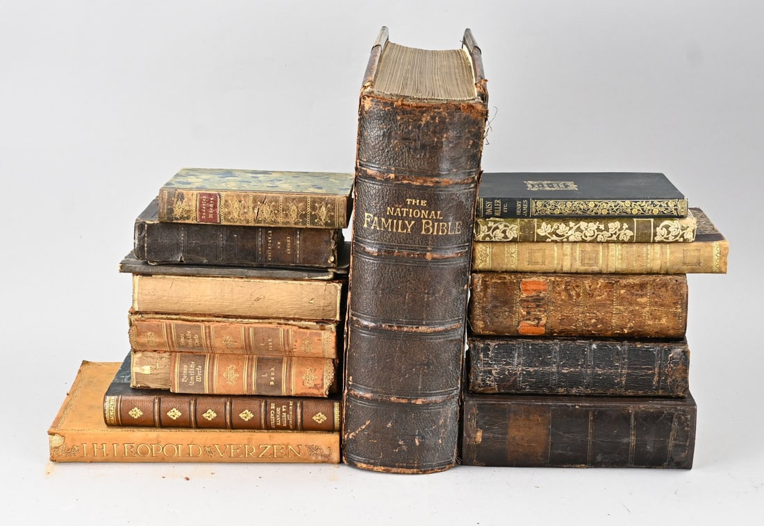 Lot of antique books (1 of 1)