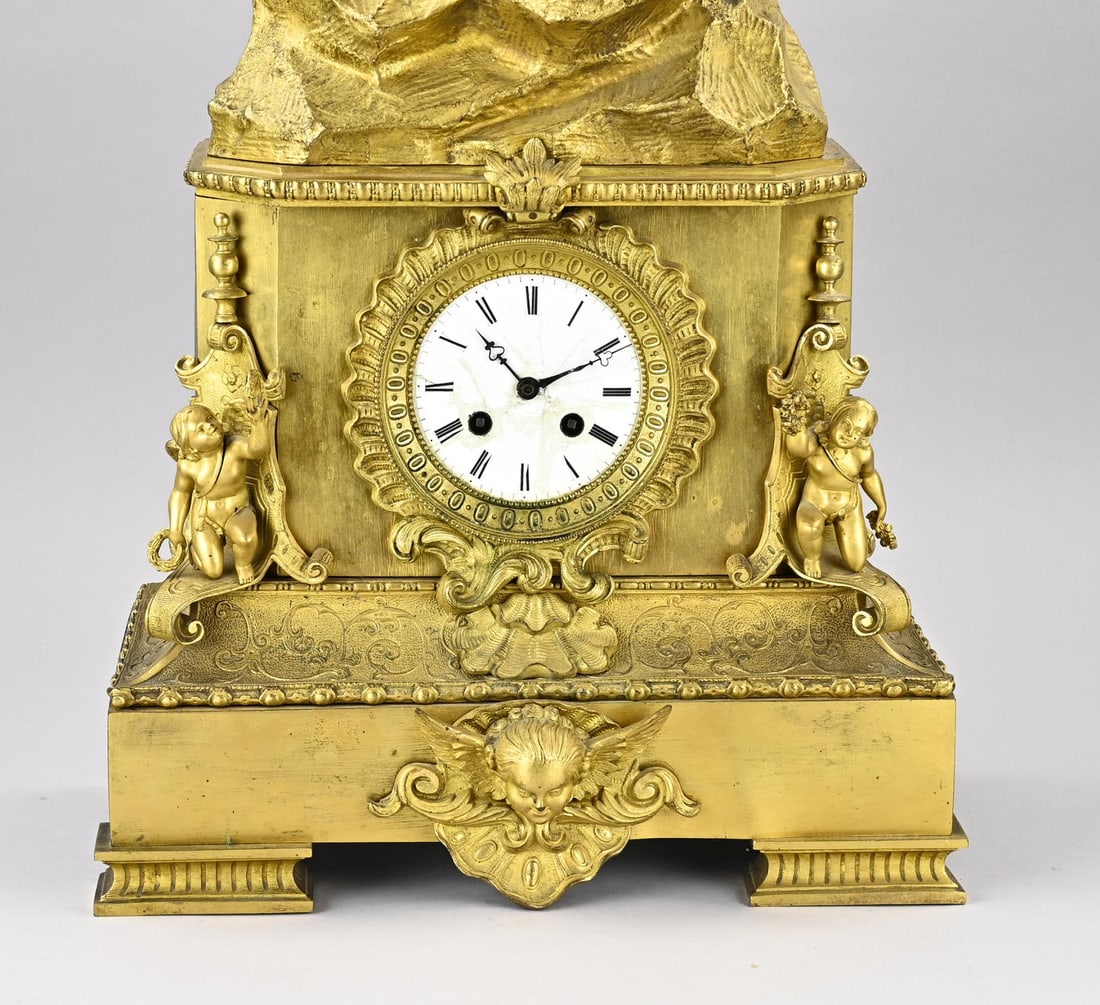 Exceptional Charles Dix pendulum, 74.5 cm. - 2
