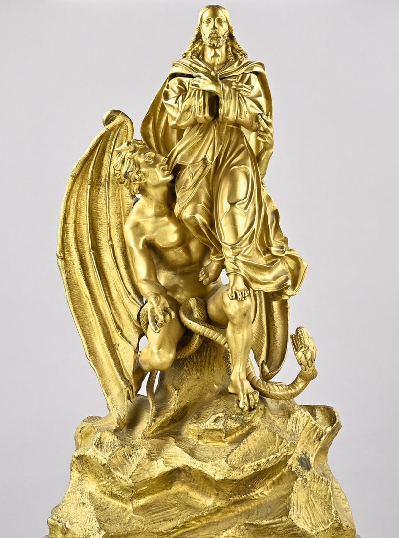 Exceptional Charles Dix pendulum, 74.5 cm. - 3