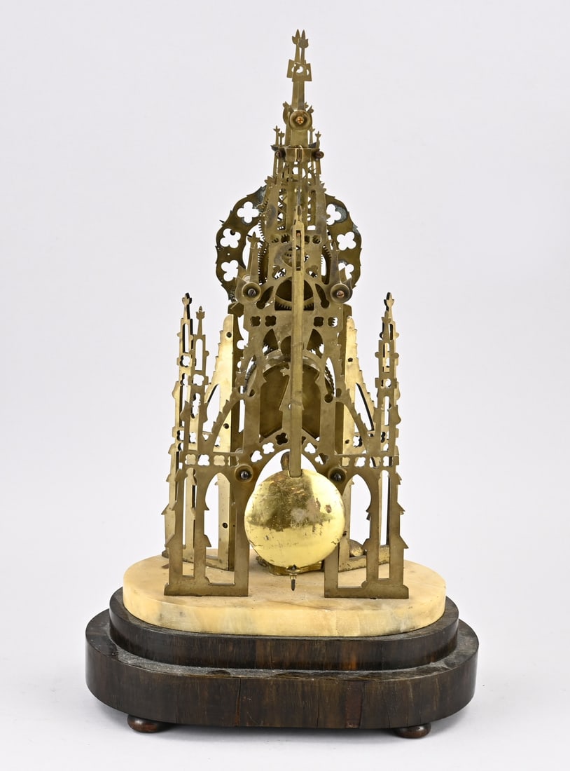 Skeleton pendulum, H 51 cm. - 2