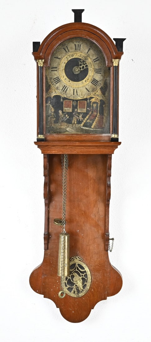 Frisian longcase clock, 1900 (1 of 2)