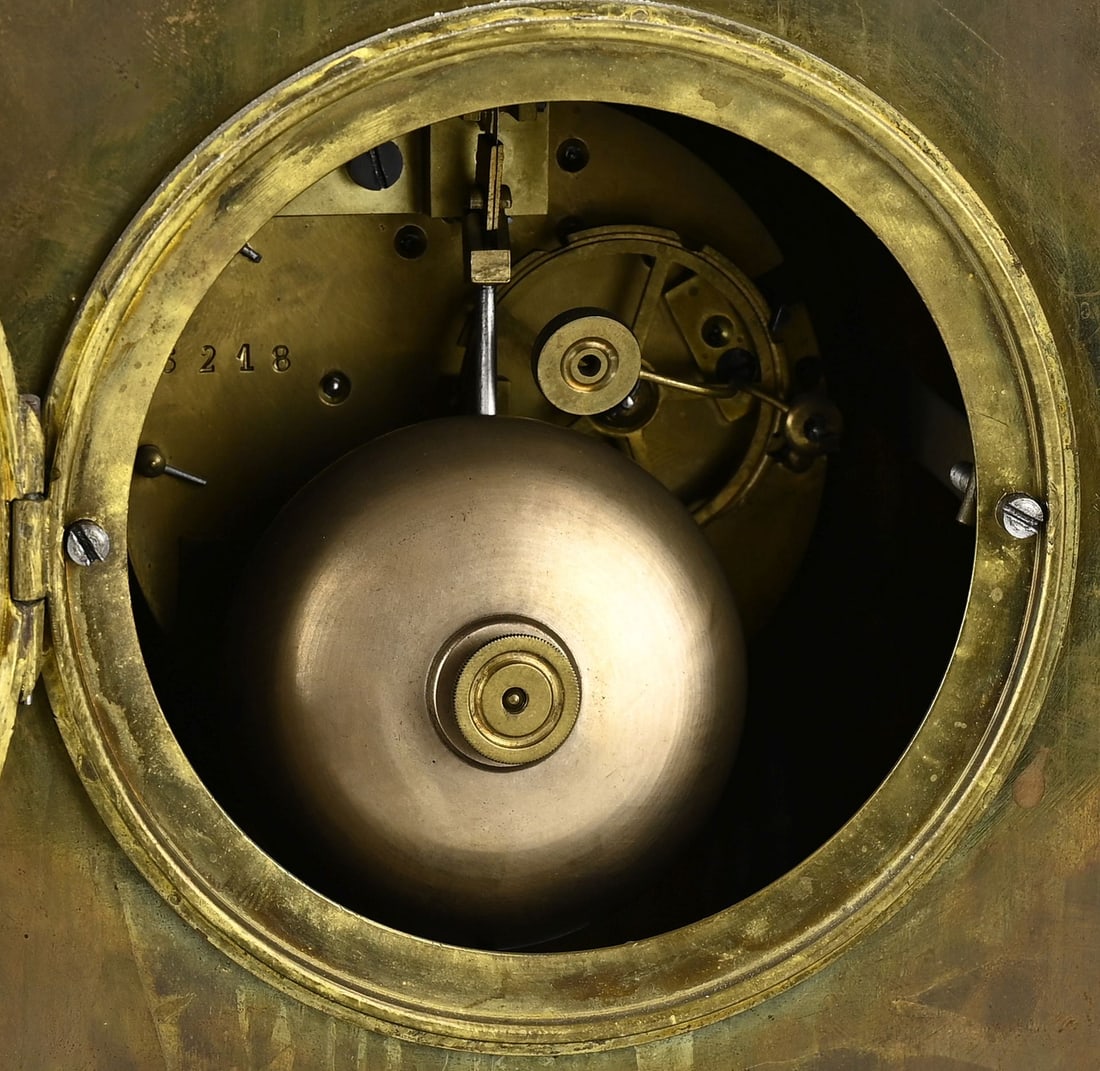 French pendulum clock, H 47 cm. - 2
