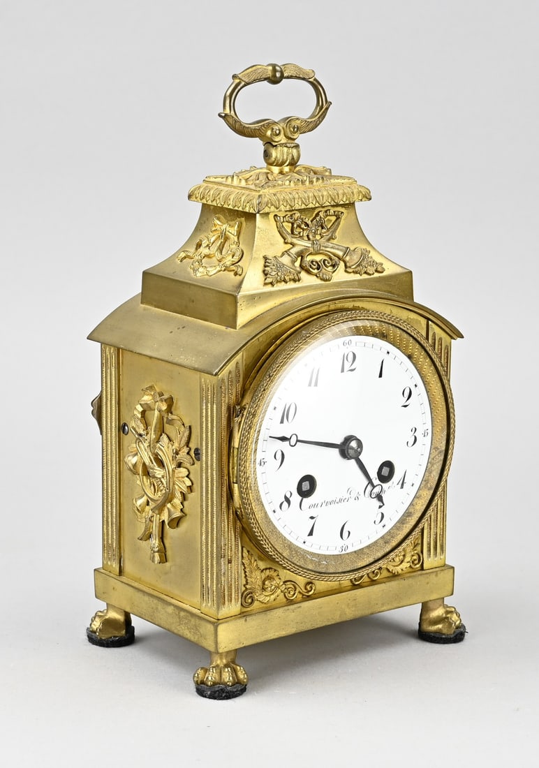 French officer's clock, 1860 (1 of 3)