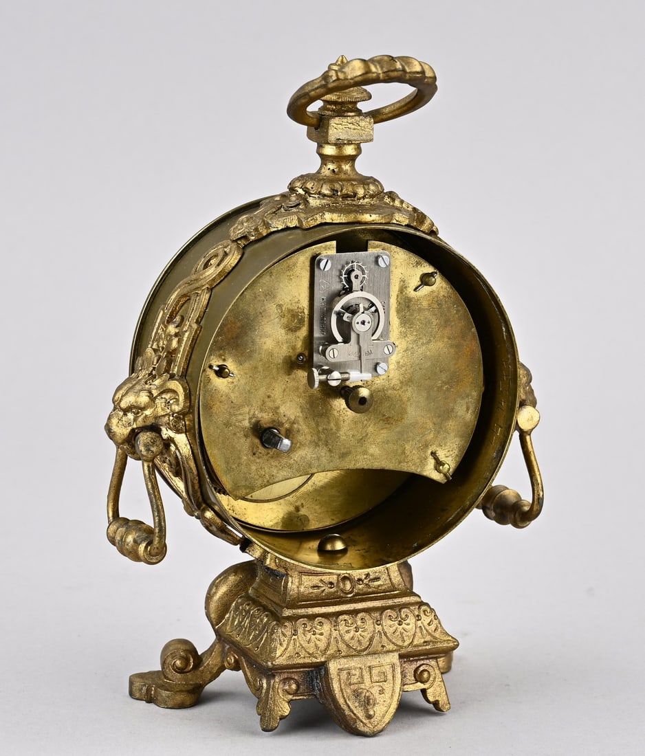 French desk clock, 1880 - 2