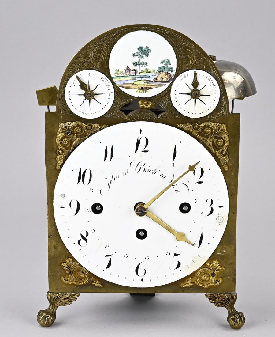 Viennese table clock (1 of 2)