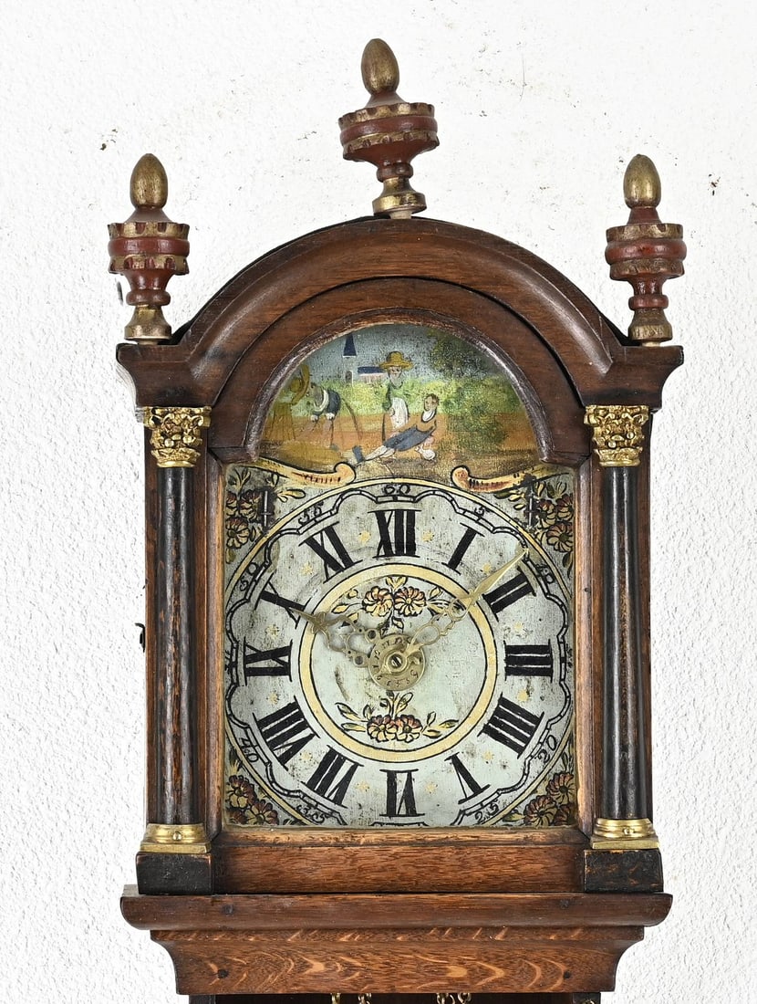 Frisian longcase clock, 65 cm. - 2