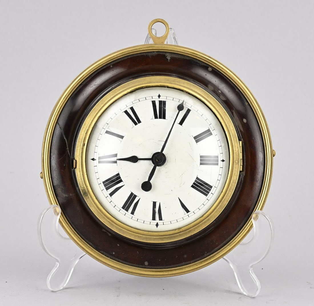 English wall clock Ø 16 cm. (1 of 2)